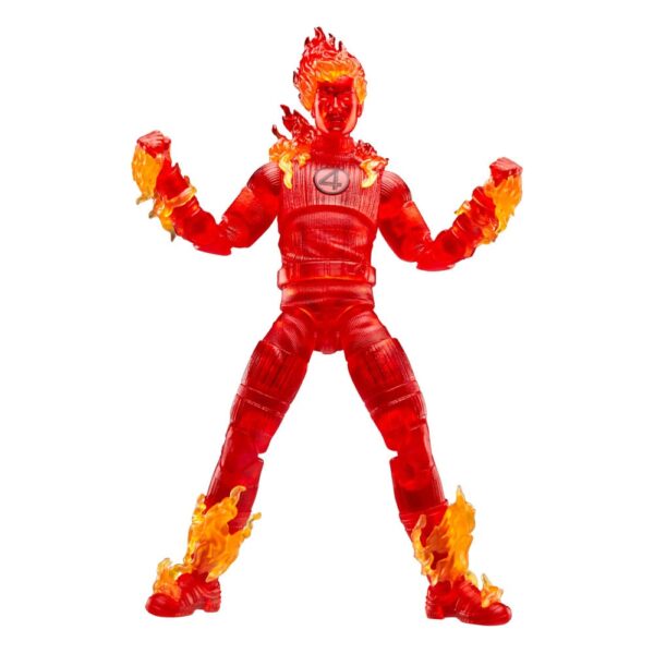 The Fantastic Four: First Steps Marvel Legends Akció Figura Human Torch 15 cm