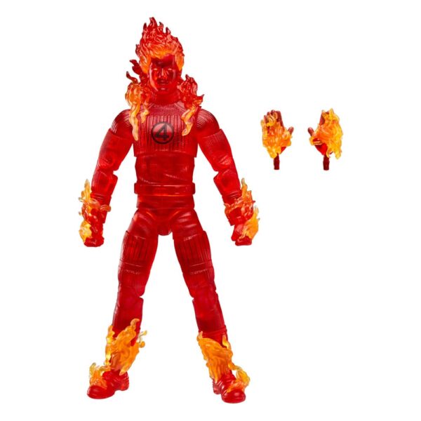 The Fantastic Four: First Steps Marvel Legends Akció Figura Human Torch 15 cm