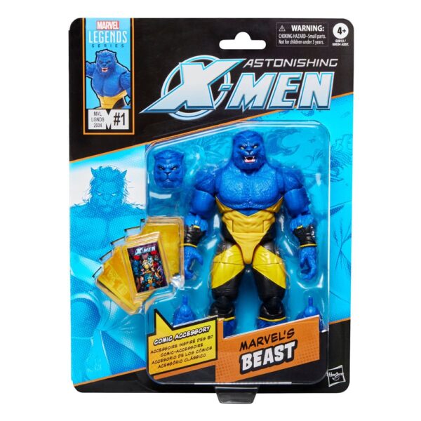 Astonishing X-Men Marvel Legends Akció Figura Marvel's Beast 15 cm