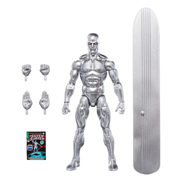 The Silver Surfer Marvel Legends Akció Figura Silver Surfer 15 cm