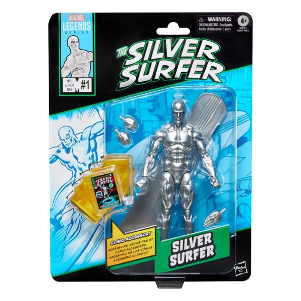 The Silver Surfer Marvel Legends Akció Figura Silver Surfer 15 cm