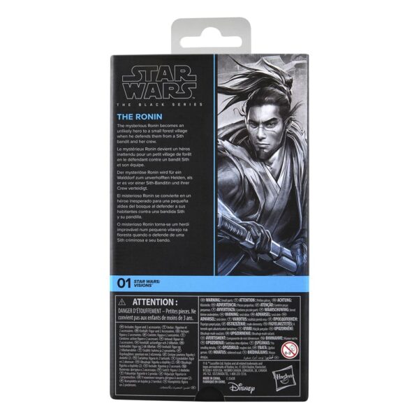 Star Wars: Visions Black Series Akció Figura The Ronin 15 cm