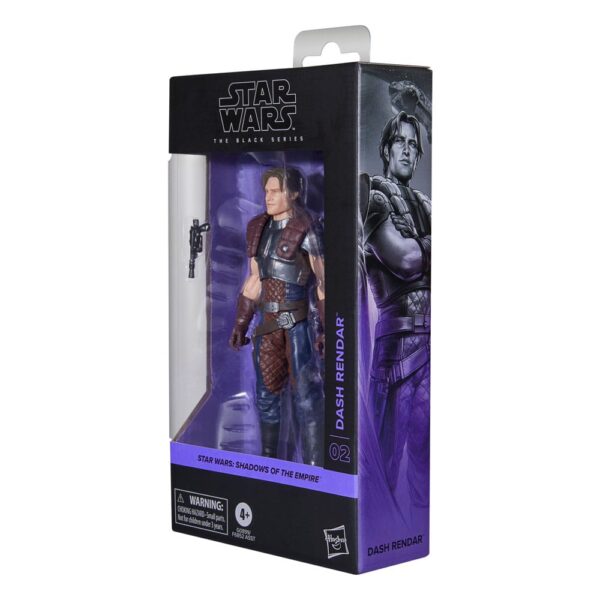 Star Wars: Shadows of the Empire Black Series Akció Figura Dash Rendar 15 cm Star Wars: Shadows of the Empire Black Series Akció Figura Dash Rendar 15 cm