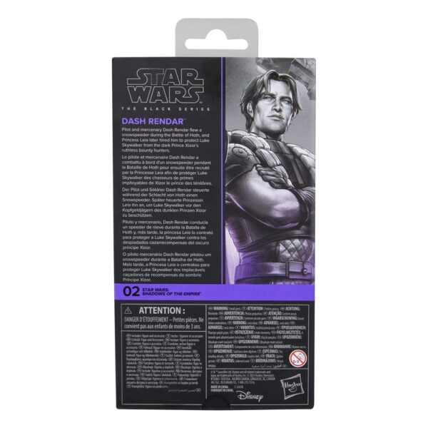 Star Wars: Shadows of the Empire Black Series Akció Figura Dash Rendar 15 cm Star Wars: Shadows of the Empire Black Series Akció Figura Dash Rendar 15 cm