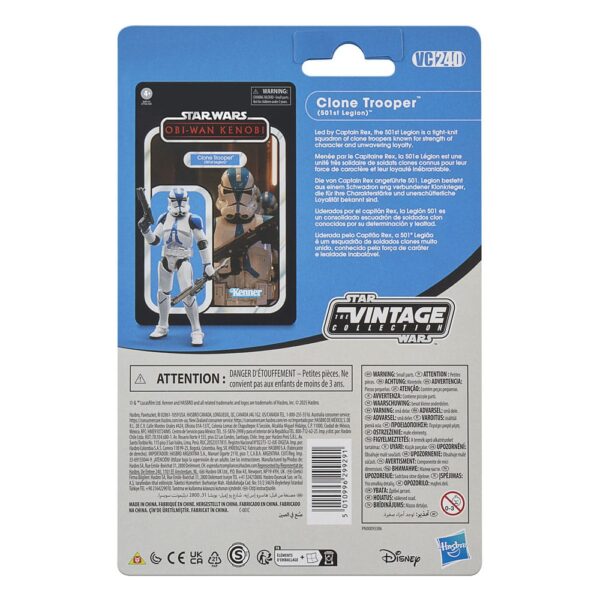 Star Wars: Obi-Wan Kenobi Vintage Collection Akció Figura Clone Trooper (501st Legion) 10 cm Star Wars: Obi-Wan Kenobi Vintage Collection Akció Figura Clone Trooper (501st Legion) 10 cm