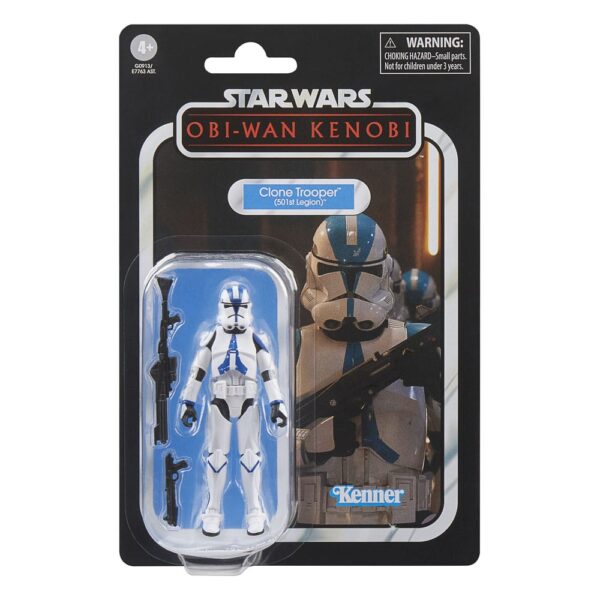 Star Wars: Obi-Wan Kenobi Vintage Collection Akció Figura Clone Trooper (501st Legion) 10 cm Star Wars: Obi-Wan Kenobi Vintage Collection Akció Figura Clone Trooper (501st Legion) 10 cm