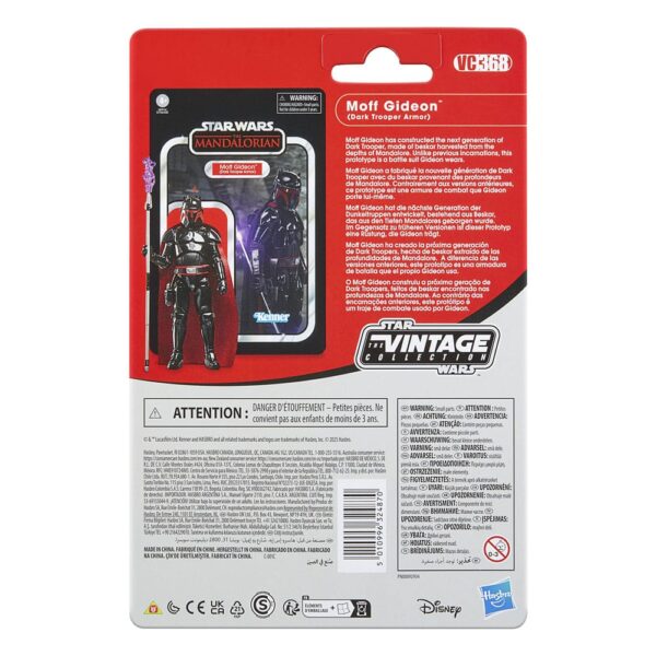 Star Wars: The Mandalorian Vintage Collection Akció Figura Moff Gideon (Dark Trooper Armor) 10 cm Star Wars: The Mandalorian Vintage Collection Akció Figura Moff Gideon (Dark Trooper Armor) 10 cm