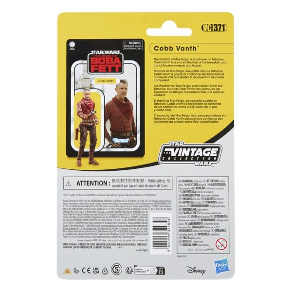 Star Wars: The Book of Boba Fett Vintage Collection Akció Figura Cobb Vanth 10 cm Star Wars: The Book of Boba Fett Vintage Collection Akció Figura Cobb Vanth 10 cm