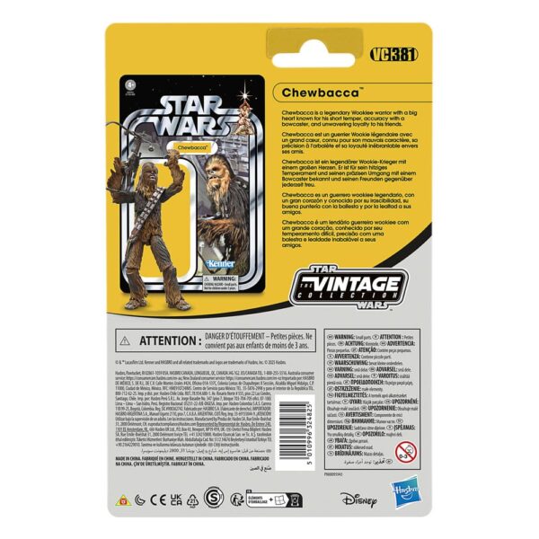 Star Wars Episode IV Vintage Collection Akció Figura Chewbacca 10 cm Star Wars Episode IV Vintage Collection Akció Figura Chewbacca 10 cm