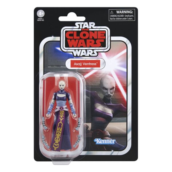 Star Wars: The Clone Wars Vintage Collection Akció Figura Asajj Ventress 10 cm Star Wars: The Clone Wars Vintage Collection Akció Figura Asajj Ventress 10 cm