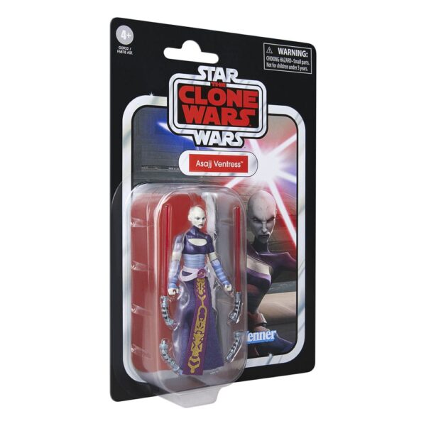 Star Wars: The Clone Wars Vintage Collection Akció Figura Asajj Ventress 10 cm Star Wars: The Clone Wars Vintage Collection Akció Figura Asajj Ventress 10 cm