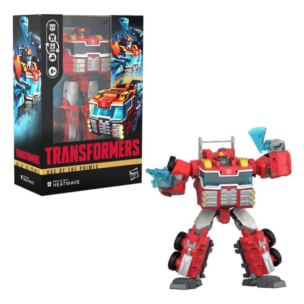 Transformers Age of the Primes Voyager Class Akció Figura Rescue Bot Heatwave 18 cm Transformers Age of the Primes Voyager Class Akció Figura Rescue Bot Heatwave 18 cm