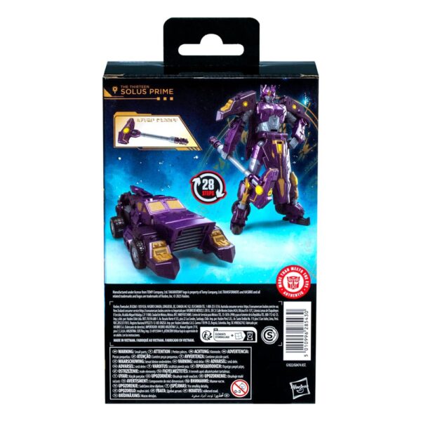 Transformers Age of the Primes Deluxe Class Akció Figura The Thirteen Autobot Solus Prime 14 cm Transformers Age of the Primes Deluxe Class Akció Figura The Thirteen Autobot Solus Prime 14 cm