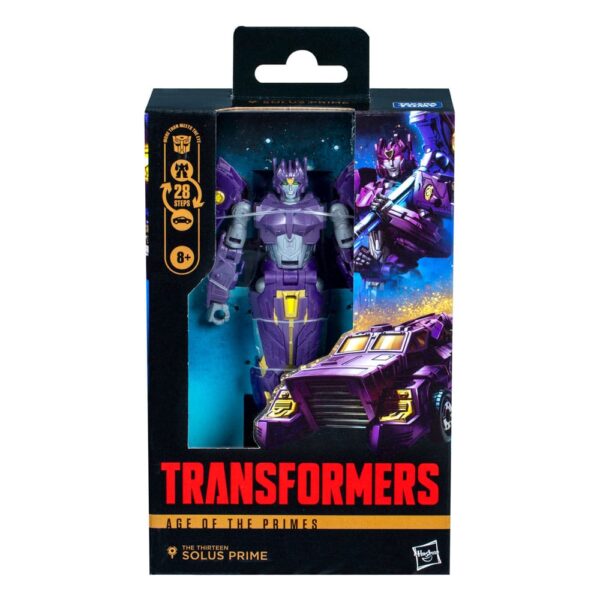Transformers Age of the Primes Deluxe Class Akció Figura The Thirteen Autobot Solus Prime 14 cm Transformers Age of the Primes Deluxe Class Akció Figura The Thirteen Autobot Solus Prime 14 cm