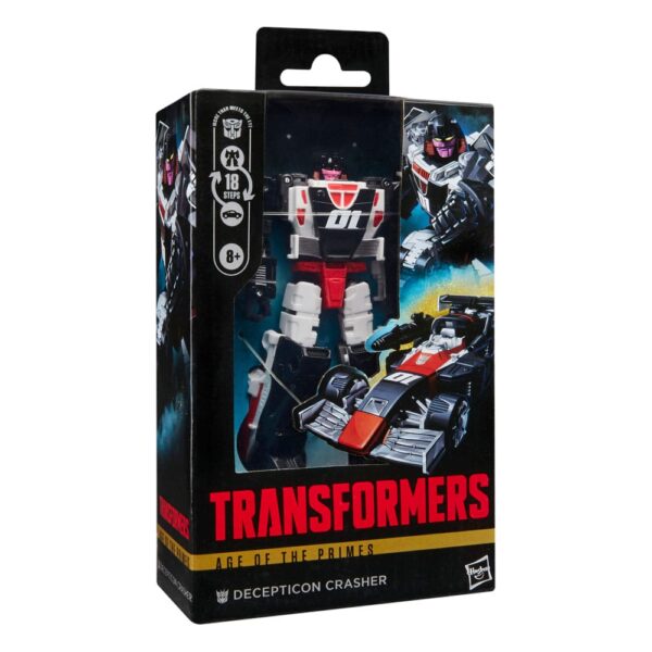 Transformers Age of the Primes Deluxe Class Akció Figura Decepticon Crasher 14 cm Transformers Age of the Primes Deluxe Class Akció Figura Decepticon Crasher 14 cm