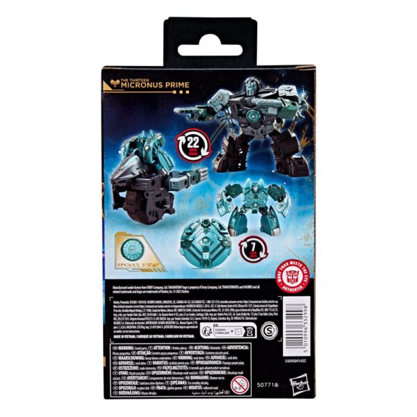 Transformers Age of the Primes Deluxe Class Akció Figura The Thirteen: Micronus Prime 14 cm Transformers Age of the Primes Deluxe Class Akció Figura The Thirteen: Micronus Prime 14 cm
