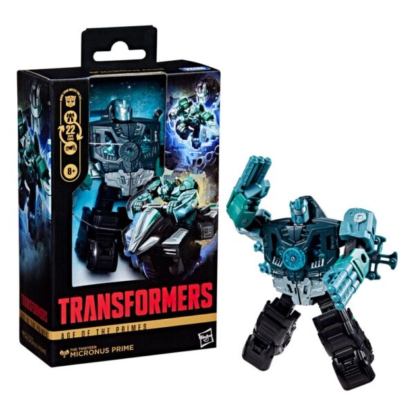 Transformers Age of the Primes Deluxe Class Akció Figura The Thirteen: Micronus Prime 14 cm Transformers Age of the Primes Deluxe Class Akció Figura The Thirteen: Micronus Prime 14 cm