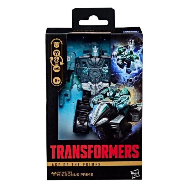 Transformers Age of the Primes Deluxe Class Akció Figura The Thirteen: Micronus Prime 14 cm Transformers Age of the Primes Deluxe Class Akció Figura The Thirteen: Micronus Prime 14 cm