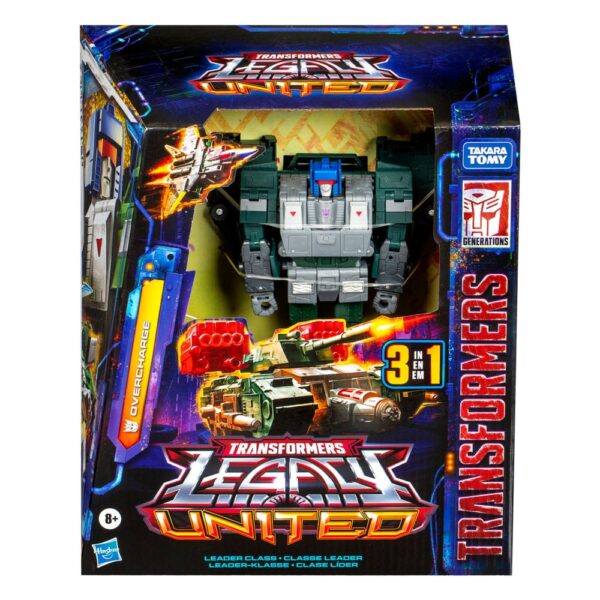 Transformers Generations Legacy United Leader Class Akció Figura Overcharge 19 cm Transformers Generations Legacy United Leader Class Akció Figura Overcharge 19 cm
