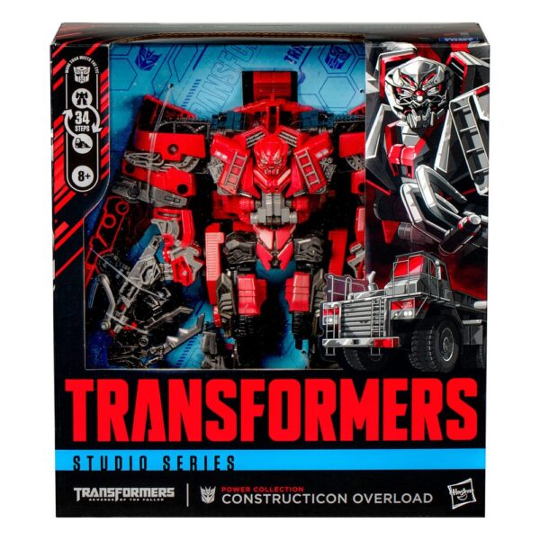 Transformers: Revenge of the Fallen Studio Series Leader Class Akció Figura Power Collection Constructicon Overload 22 cm Transformers: Revenge of the Fallen Studio Series Leader Class Akció Figura Power Collection Constructicon Overload 22 cm
