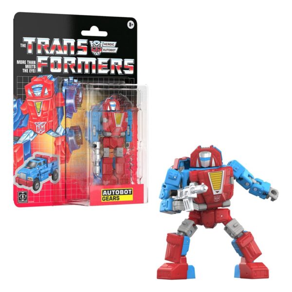 The Transformers Retro G1 Akció Figura Autobot Gears 12 cm The Transformers Retro G1 Akció Figura Autobot Gears 12 cm