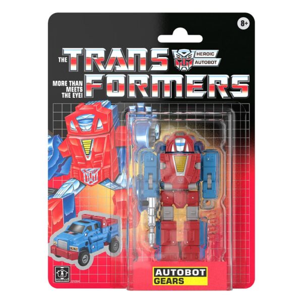The Transformers Retro G1 Akció Figura Autobot Gears 12 cm The Transformers Retro G1 Akció Figura Autobot Gears 12 cm