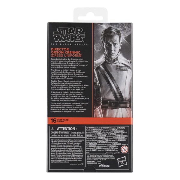 Star Wars: Andor Black Series Akció Figura Director Orson Krennic (Dress Uniform) 15 cm Star Wars: Andor Black Series Akció Figura Director Orson Krennic (Dress Uniform) 15 cm
