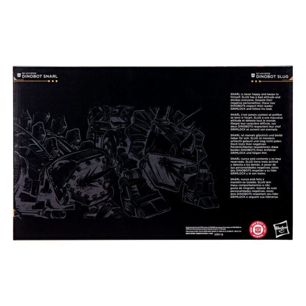 Transformers Age of the Primes Leader Class Akció Figura G2 Universe Dinobots Snarl & Slug 19 cm Transformers Age of the Primes Leader Class Akció Figura G2 Universe Dinobots Snarl & Slug 19 cm