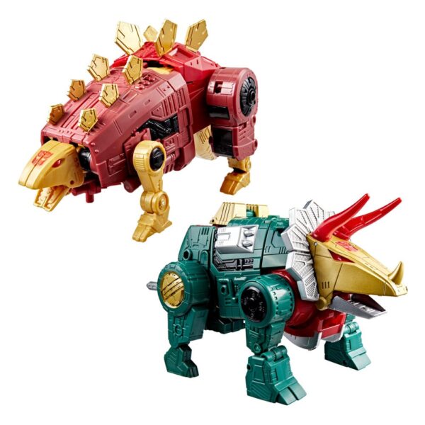 Transformers Age of the Primes Leader Class Akció Figura G2 Universe Dinobots Snarl & Slug 19 cm Transformers Age of the Primes Leader Class Akció Figura G2 Universe Dinobots Snarl & Slug 19 cm