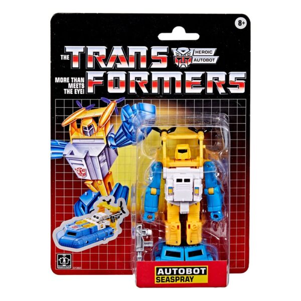 The Transformers Retro G1 Akció Figura Autobot Seaspray 13 cm