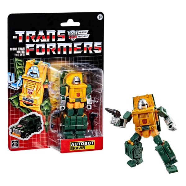 The Transformers Retro G1 Akció Figura Autobot Brawn 13 cm The Transformers Retro G1 Akció Figura Autobot Brawn 13 cm