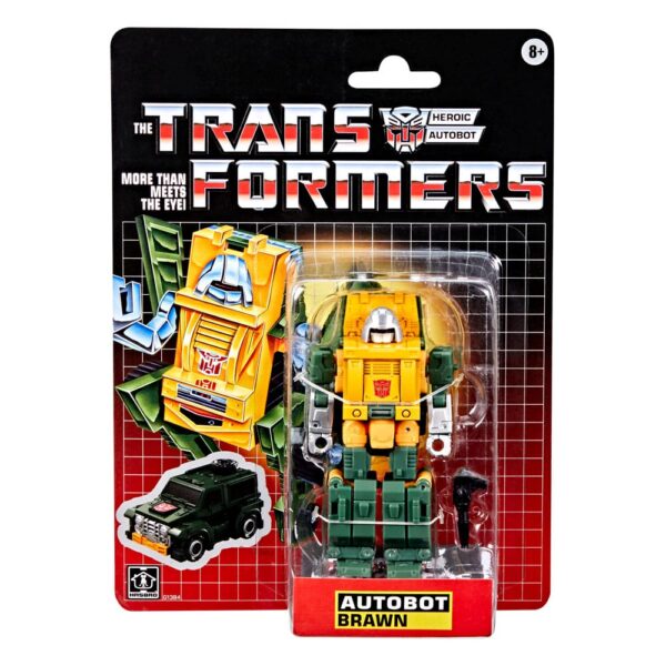 The Transformers Retro G1 Akció Figura Autobot Brawn 13 cm The Transformers Retro G1 Akció Figura Autobot Brawn 13 cm