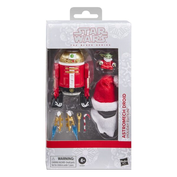Star Wars Black Series Akció Figura Astromech Droid (Holiday Edition) 15 cm