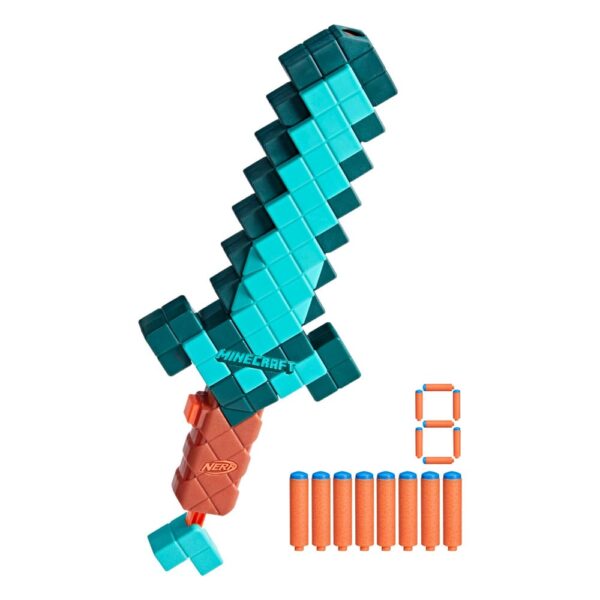 Minecraft NERF Dart-Firing Diamond Sword Minecraft NERF Dart-Firing Diamond Sword