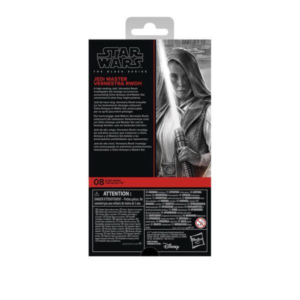 Star Wars: The Acolyte Black Series Akció Figura Jedi Master Vernestra Rwoh 15 cm Star Wars: The Acolyte Black Series Akció Figura Jedi Master Vernestra Rwoh 15 cm