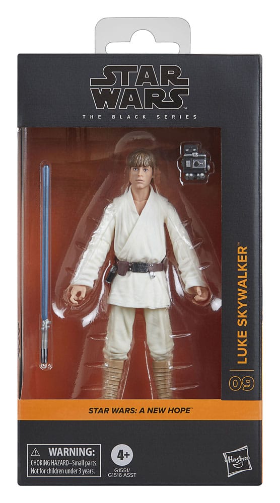 Star Wars Episode IV Black Series Akció Figura Luke Skywalker 15 cm Star Wars Episode IV Black Series Akció Figura Luke Skywalker 15 cm