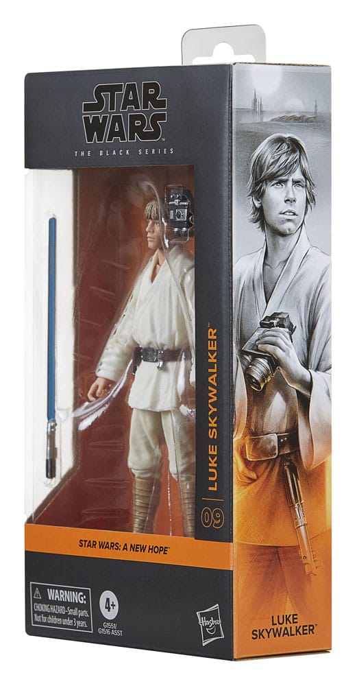 Star Wars Episode IV Black Series Akció Figura Luke Skywalker 15 cm Star Wars Episode IV Black Series Akció Figura Luke Skywalker 15 cm
