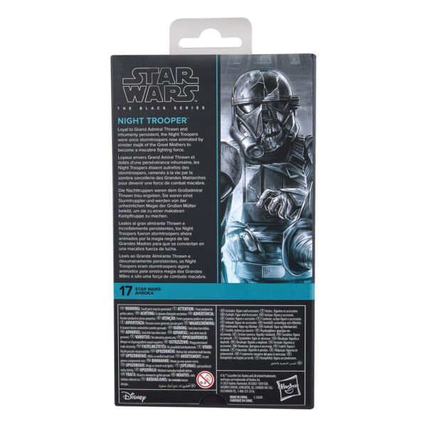 Star Wars: Ahsoka Black Series Akció Figura Night Trooper 15 cm Star Wars: Ahsoka Black Series Akció Figura Night Trooper 15 cm