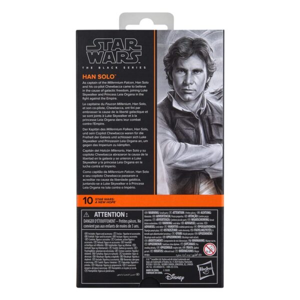 Star Wars Episode IV Black Series Akció Figura Han Solo 15 cm Star Wars Episode IV Black Series Akció Figura Han Solo 15 cm