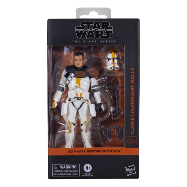 Star Wars Episode III Black Series Akció Figura Clone Lieutenant Galle 15 cm Star Wars Episode III Black Series Akció Figura Clone Lieutenant Galle 15 cm