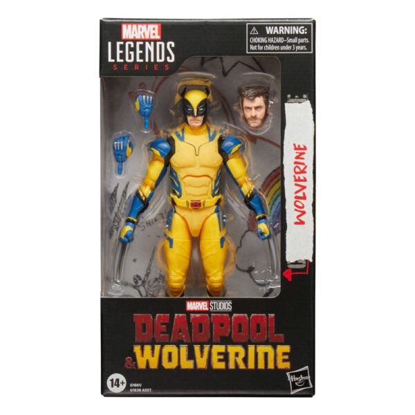 Deadpool & Wolverine Marvel Legends Akció Figura Wolverine 15 cm