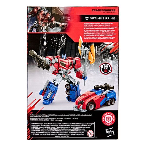 Transformers: War for Cybertron Studio Series Voyager Class Akció Figura Optimus Prime 16 cm Transformers: War for Cybertron Studio Series Voyager Class Akció Figura Optimus Prime 16 cm