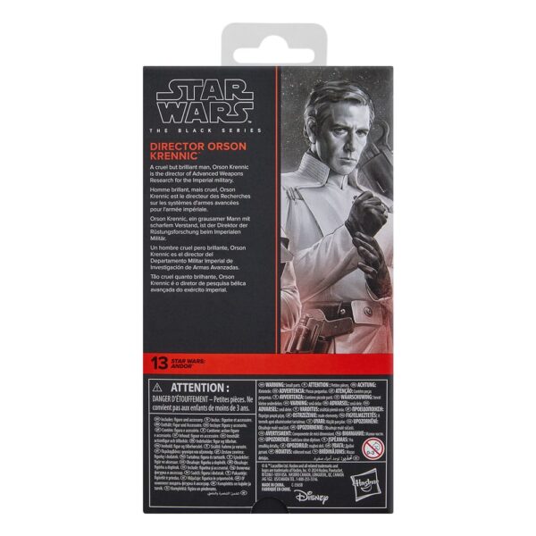 Star Wars: Andor Black Series Akció Figura Director Orson Krennic 15 cm Star Wars: Andor Black Series Akció Figura Director Orson Krennic 15 cm