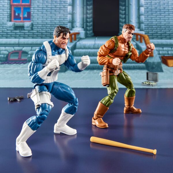 The Punisher Marvel Legends Gamerverse Akció Figura 2-Pack Punisher & Nick Fury 15 cm