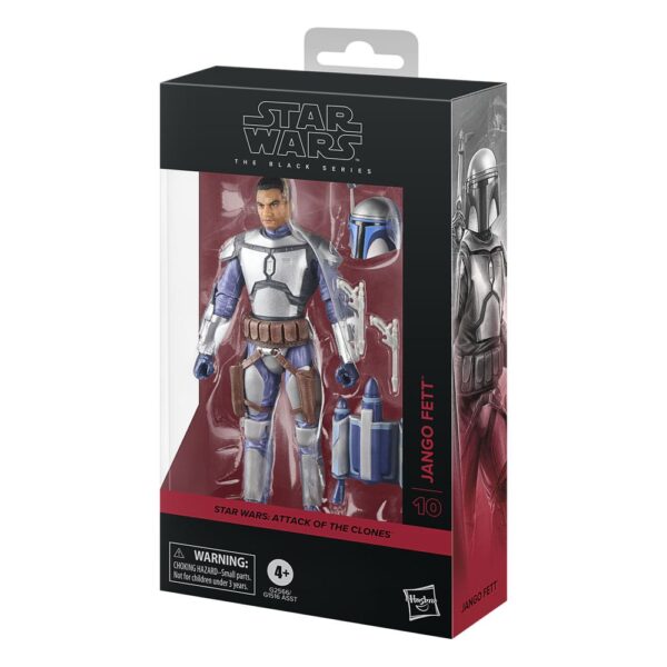Star Wars Episode II Black Series Akció Figura Jango Fett 15 cm Star Wars Episode II Black Series Akció Figura Jango Fett 15 cm