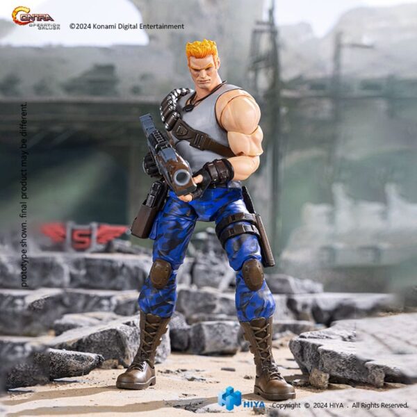 Contra: Operation Galuga Exquisite Basic Akció Figura Bill Rizer 16 cm
