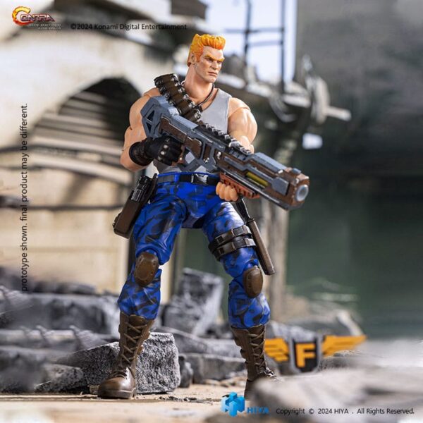 Contra: Operation Galuga Exquisite Basic Akció Figura Bill Rizer 16 cm