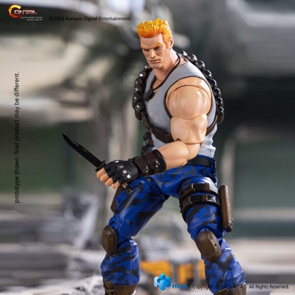 Contra: Operation Galuga Exquisite Basic Akció Figura Bill Rizer 16 cm