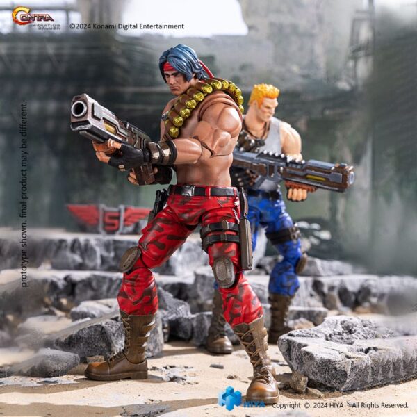 Contra: Operation Galuga Exquisite Basic Akció Figura Bill Rizer 16 cm