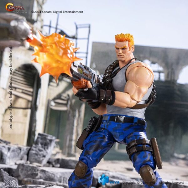 Contra: Operation Galuga Exquisite Basic Akció Figura Bill Rizer 16 cm